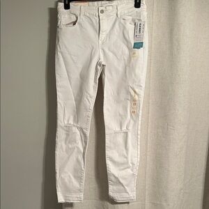 Old Navy Rockstar Women's White Jeans